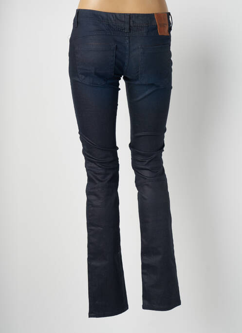 Jeans coupe droite stretch taille basse bleu DN.SIXTY SEVEN femme