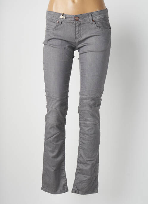 Jeans coupe droite gris DN.SIXTY SEVEN pour femme