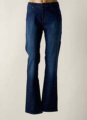 Jeans coupe droite stretch taille normale bleu WRANGLER femme
