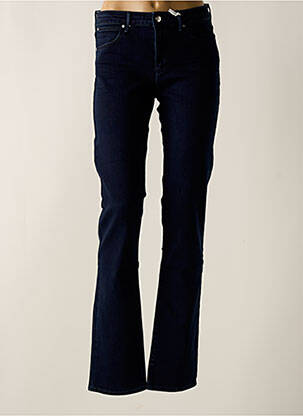 Jeans coupe droite stretch taille normale bleu WRANGLER femme