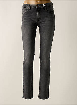Jeans coupe slim stretch taille normale gris WRANGLER femme