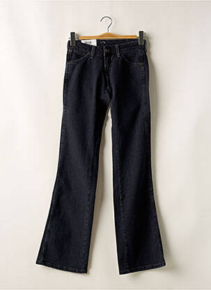 Jeans bootcut stretch taille basse noir WRANGLER femme