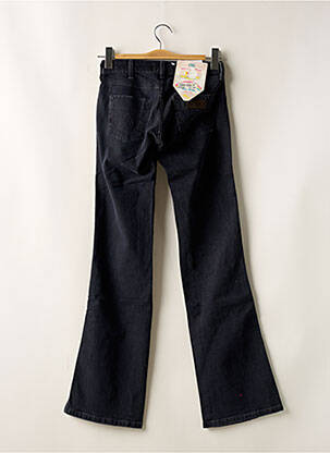 Jeans bootcut stretch taille basse noir WRANGLER femme