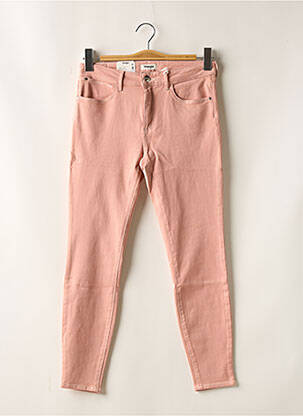 Jeans skinny taille normale taille normale rose WRANGLER femme