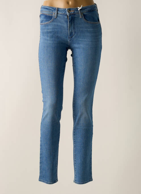 Jeans coupe slim stretch taille normale bleu WRANGLER femme