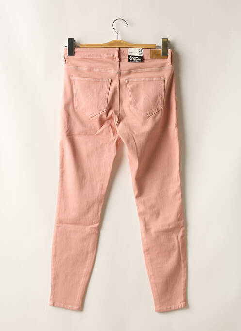 Jeans skinny rose WRANGLER pour femme