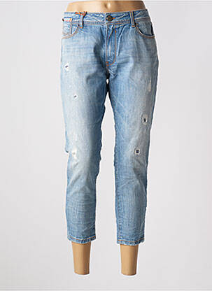 Jeans coupe slim tissage brut taille normale bleu SIXTY SEVEN femme