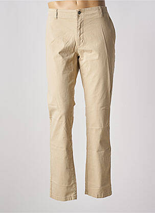 Pantalon chino poches taille normale beige JOST homme