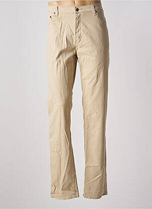 Pantalon droit taille normale taille normale beige JOST homme