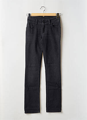 Jeans coupe slim tissage brut taille normale noir SIXTY SEVEN femme