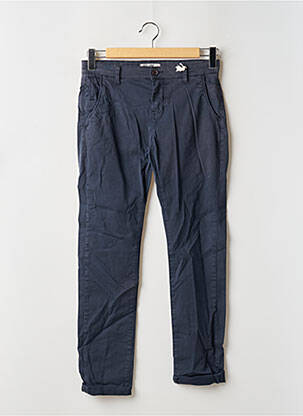 Pantalon chino poches taille normale bleu DEELUXE homme