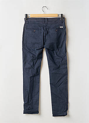 Pantalon chino poches taille normale bleu DEELUXE homme