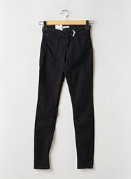 Pantalon slim stretch taille normale noir WRANGLER femme