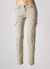 Pantalon cargo beige SIXTY SEVEN pour femme seconde vue