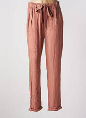 Pantalon chino rose DEELUXE pour femme seconde vue