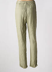 Pantalon chino vert DEELUXE pour femme seconde vue