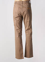 Pantalon droit marron WRANGLER pour homme seconde vue