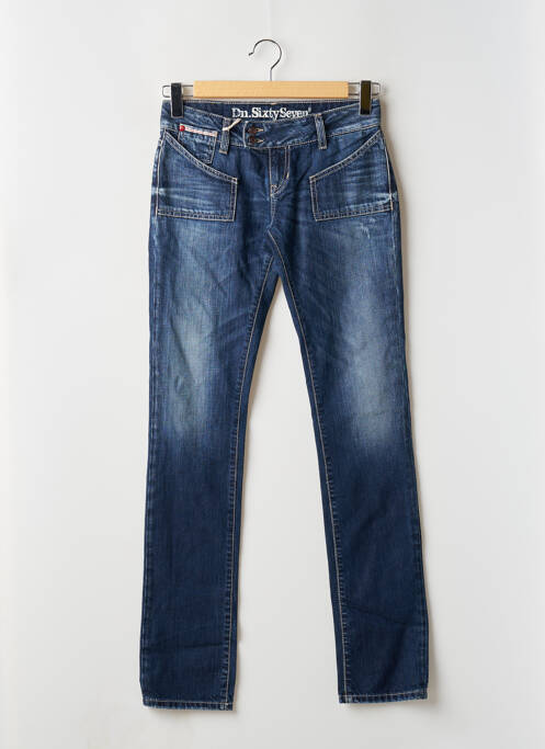 Jeans coupe slim tissage brut taille normale bleu DN.SIXTY SEVEN femme