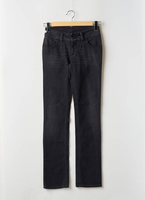 Jeans coupe slim tissage brut taille normale noir SIXTY SEVEN femme