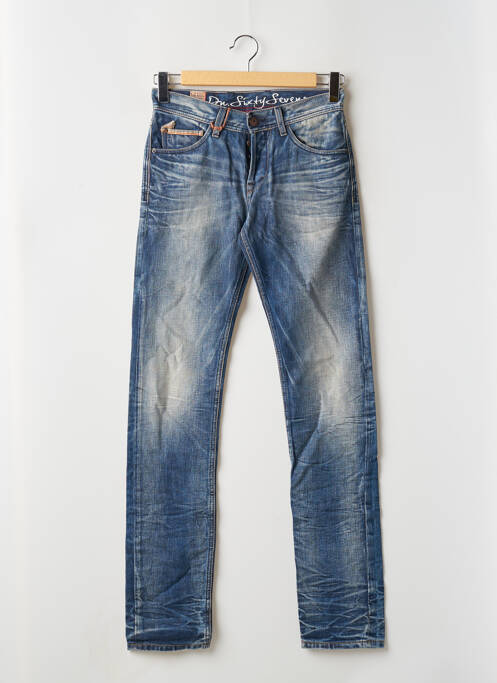 Jeans coupe slim tissage brut taille normale bleu DN.SIXTY SEVEN homme