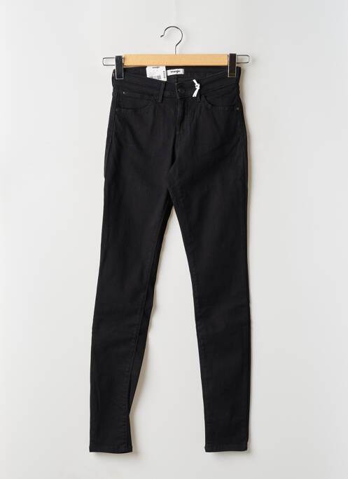 Pantalon slim stretch taille normale noir WRANGLER femme