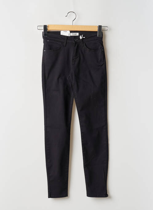 Pantalon slim stretch taille normale noir WRANGLER femme