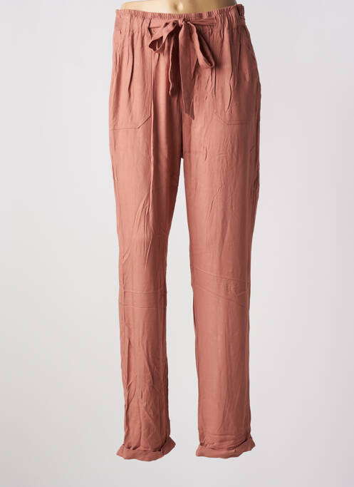 Pantalon chino rose DEELUXE pour femme