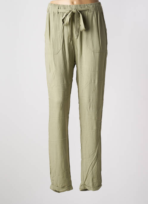 Pantalon chino vert DEELUXE pour femme