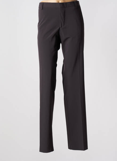 Pantalon droit marron BILL TORNADE pour femme