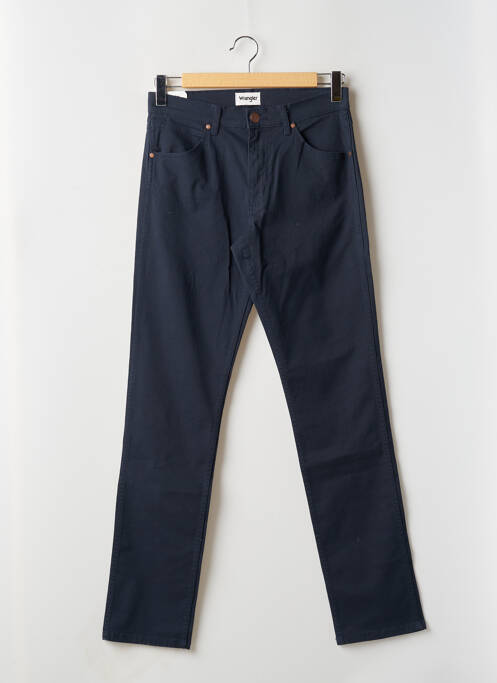 Pantalon droit bleu WRANGLER pour homme