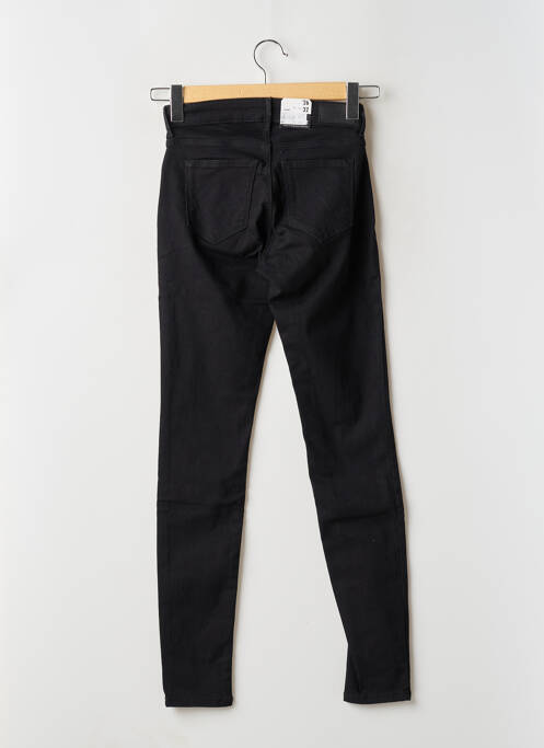 Pantalon slim noir WRANGLER femme