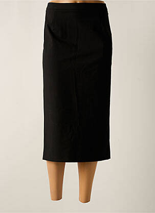 Jupe mi-longue taille à pinces noir TRUSSARDI JEANS femme
