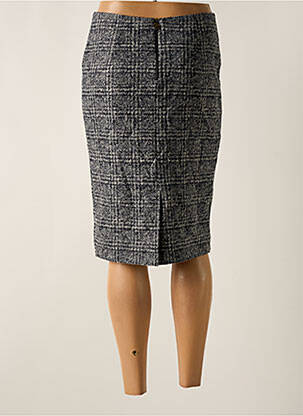 Jupe mi-longue coupe droite gris TRUSSARDI JEANS femme
