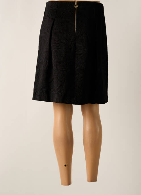 Jupe courte coupe droite noir TRUSSARDI JEANS femme