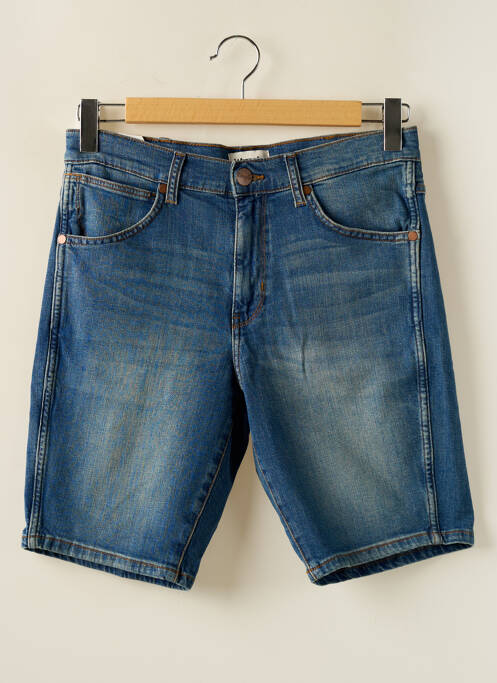 Bermuda bleu WRANGLER pour homme