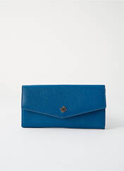 Portefeuille bleu ANNA VIRGILI pour femme seconde vue