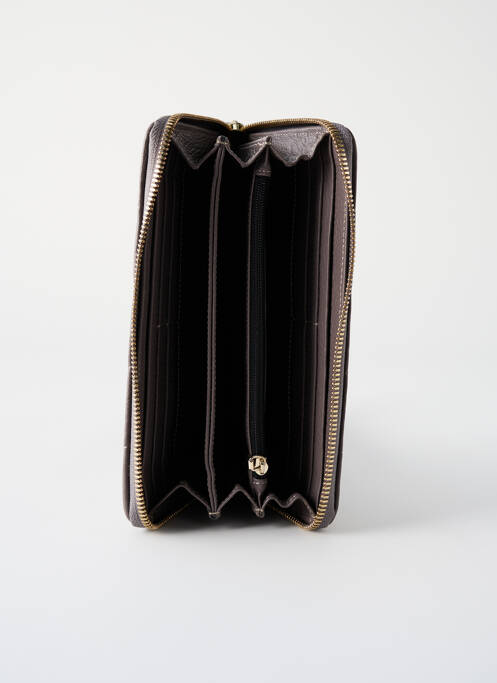 Portefeuille gris ANNA VIRGILI pour femme