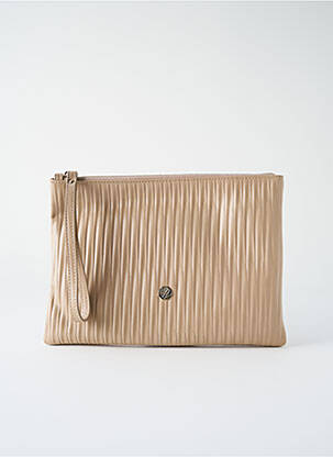 Pochette beige ANNA VIRGILI pour femme