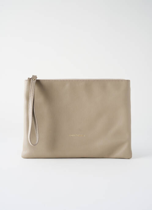 Pochette beige ANNA VIRGILI pour femme