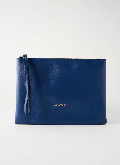 Pochette bleu ANNA VIRGILI pour femme