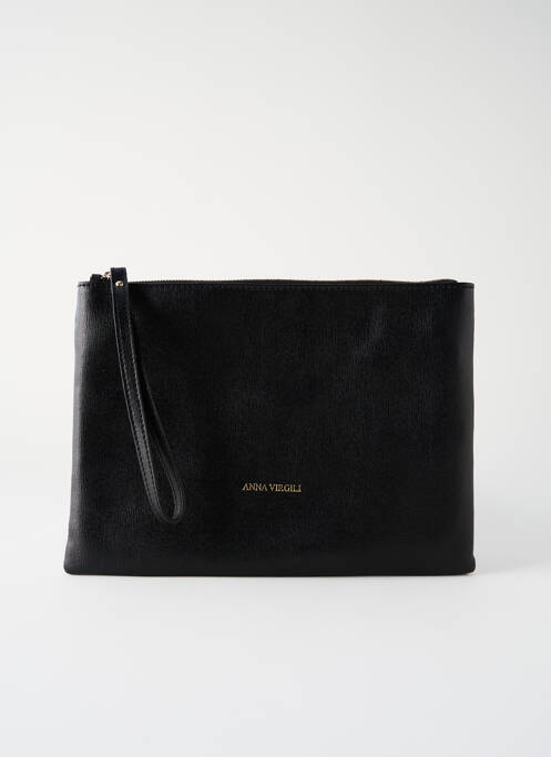 Pochette noir ANNA VIRGILI pour femme