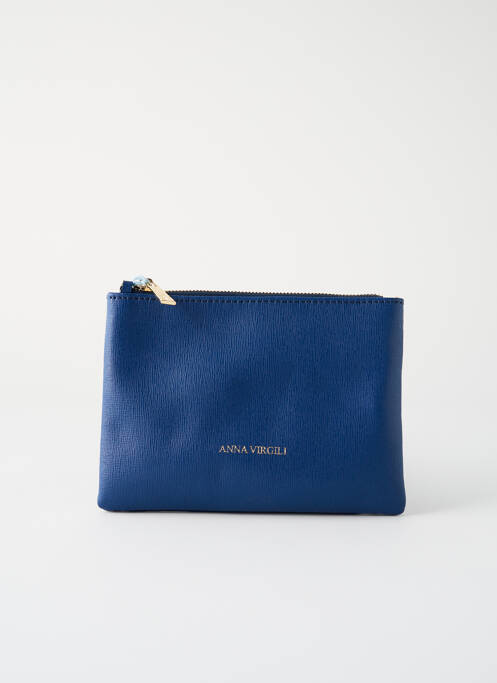 Porte-monnaie bleu ANNA VIRGILI pour femme