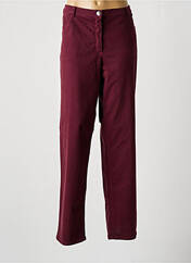 Pantalon droit violet STARK pour femme seconde vue