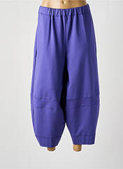 Pantalon large violet JUST CURVY pour femme seconde vue