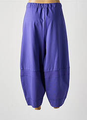 Pantalon large violet JUST CURVY pour femme seconde vue