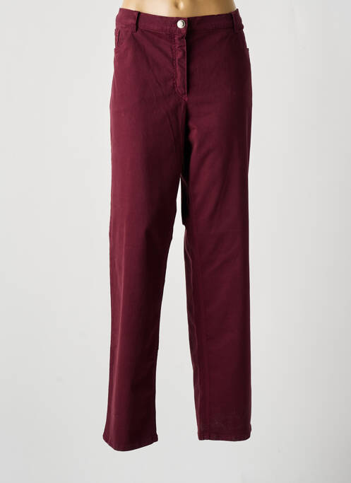 Pantalon droit violet STARK pour femme