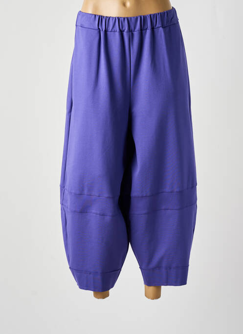 Pantalon large violet JUST CURVY pour femme