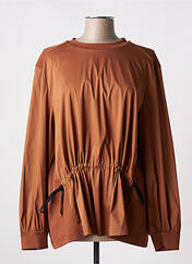 Blouse marron MAT. pour femme seconde vue