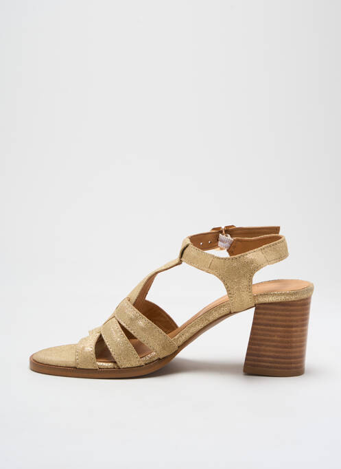 Sandales/Nu pieds or ALIWELL pour femme