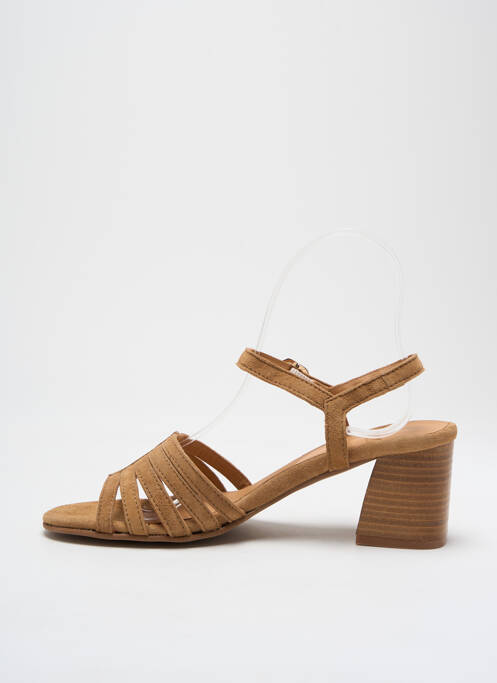 Sandales/Nu pieds marron ALIWELL pour femme